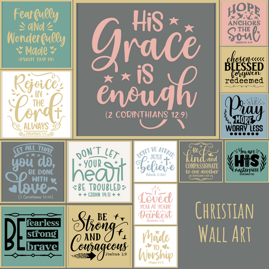 Inspirational Christian Wall Art