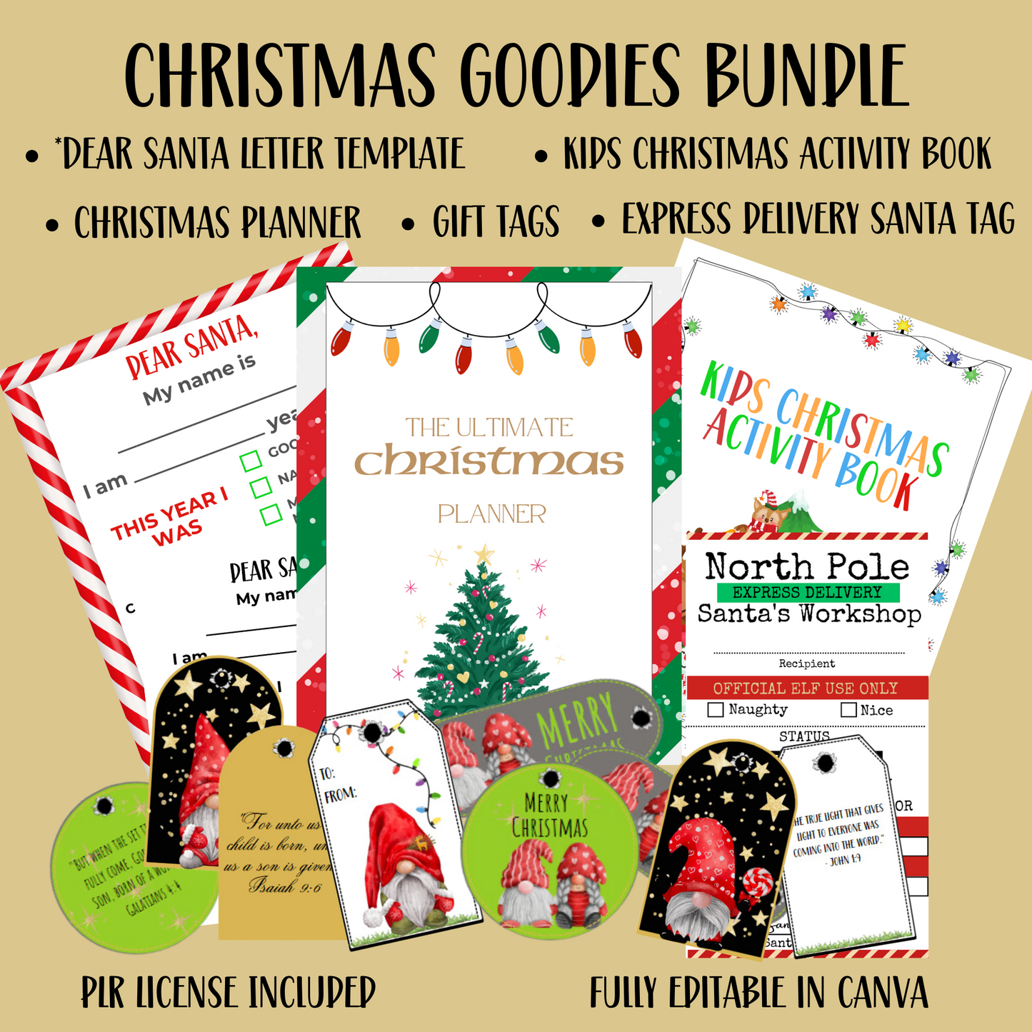 Christmas PLR Goodies BUNDLE