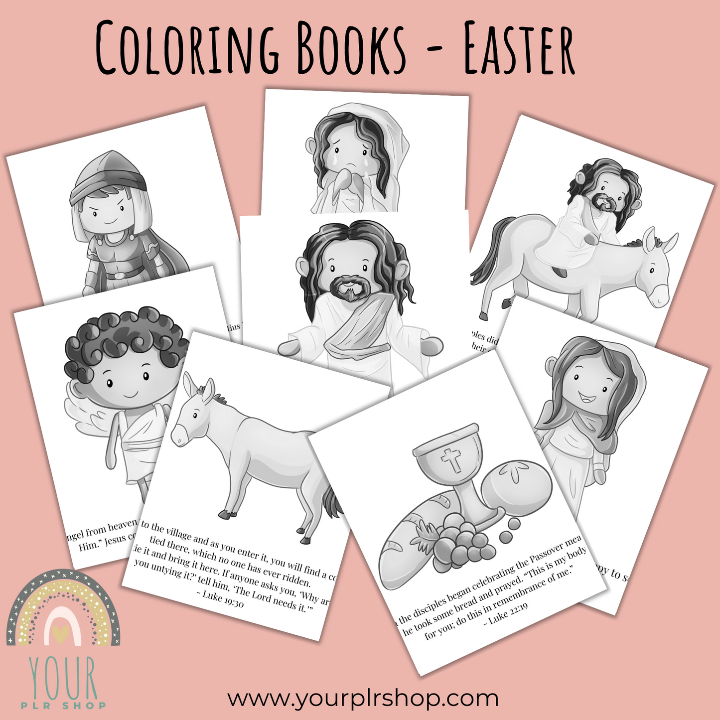 Easter Coloring Pages for Kids!