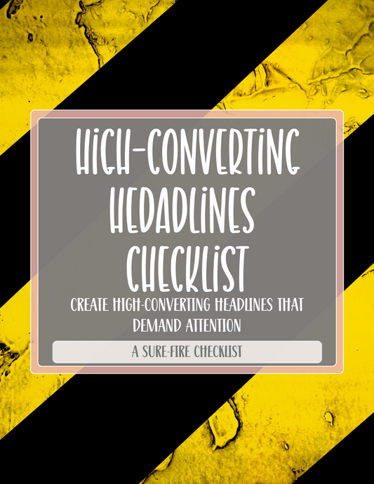 High Converting Headline Checklist