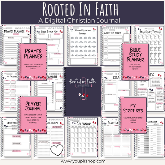 A Digital PLR Faith Journal: Rooted In Faith