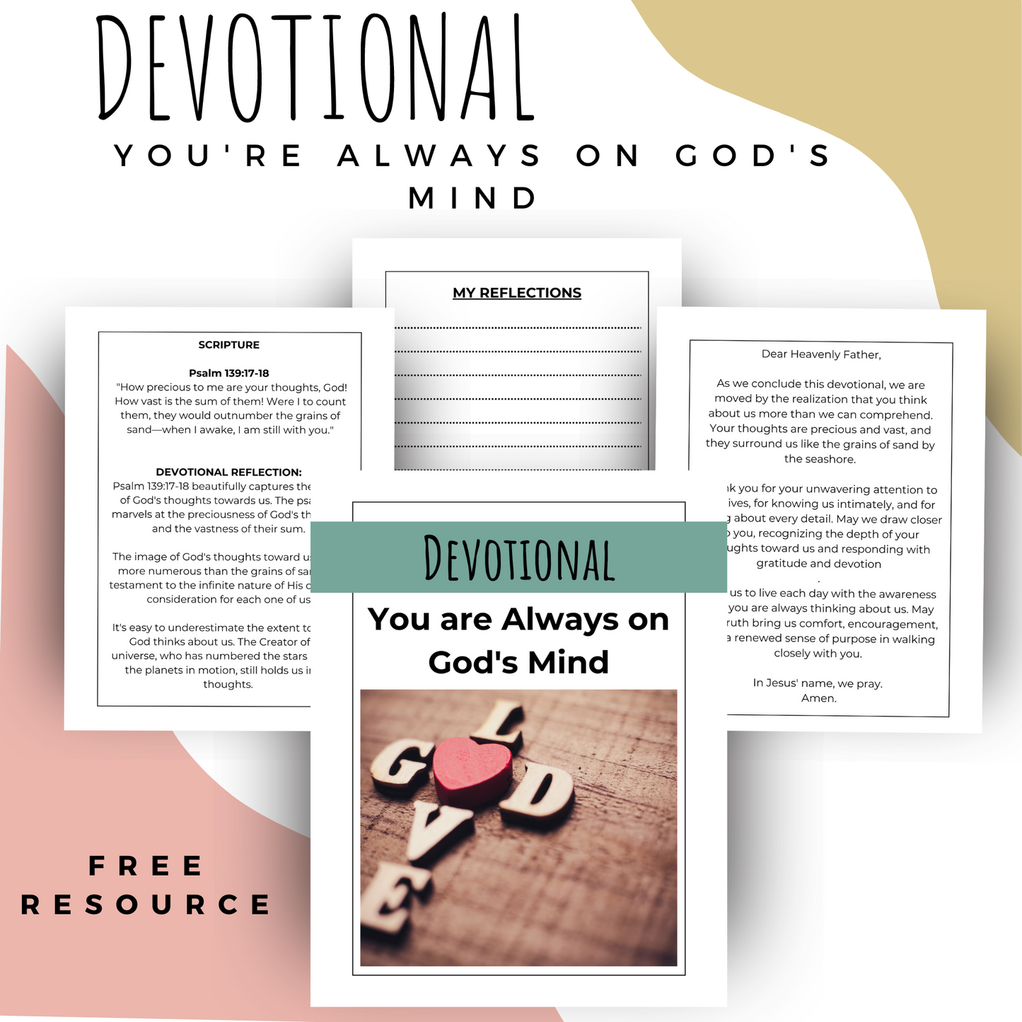 PLR Daily Devotional: You are always on God's Mind